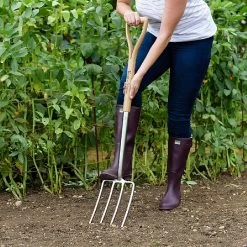 Kent & Stowe Stainless Steel Digging Fork -Garden Essentials Shop 1031049 2