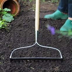 Kent & Stowe Stainless Steel Long Handled Soil Rake 10 Kent & Stowe Stainless Steel Long Handled Soil Rake -Garden Essentials Shop 1031059 2