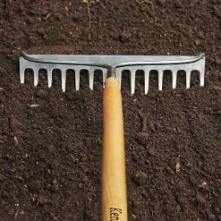 Kent & Stowe Stainless Steel Long Handled Soil Rake 11 Kent & Stowe Stainless Steel Long Handled Soil Rake -Garden Essentials Shop 1031059 3