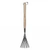 Kent & Stowe Stainless Steel Border Hand Shrub Rake 1 Kent & Stowe Stainless Steel Border Hand Shrub Rake -Garden Essentials Shop 1031066
