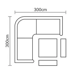 Bramblecrest Chatsworth Firepit Casual Dining Set 9 Bramblecrest Chatsworth Firepit Casual Dining Set -Garden Essentials Shop 1102393 5