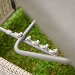 Kettler Palma White Wash Lounger With Cushion 10 Kettler Palma White Wash Lounger With Cushion -Garden Essentials Shop 1105199 3