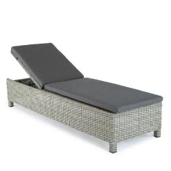 Kettler Palma White Wash Lounger With Cushion 11 Kettler Palma White Wash Lounger With Cushion -Garden Essentials Shop 1105199 4
