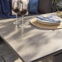 LIFE Timber Deluxe Corner Dining Set With Adjustable Table -Garden Essentials Shop 1106366 2