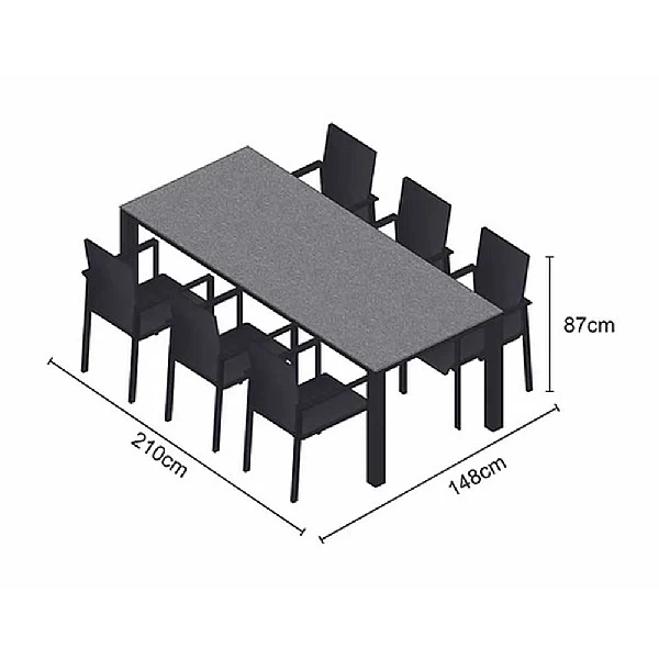 LIFE Sense Concept 6 Seater Dining Set 5 LIFE Sense Concept 6 Seater Dining Set - Image 3