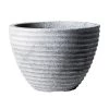 Stewart Garden 37cm Low Honey Pot Planter - Alpine Grey -Garden Essentials Shop 1139081