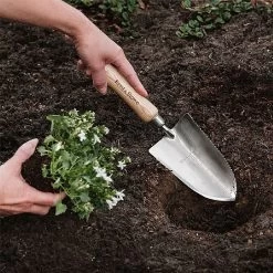 Kent & Stowe Stainless Steel Capability Trowel -Garden Essentials Shop 1139543 3