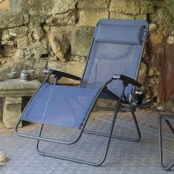 Lafuma RSXA Clip Relaxer Chair - Ocean 7 Lafuma RSXA Clip Relaxer Chair - Ocean -Garden Essentials Shop 1170454 2