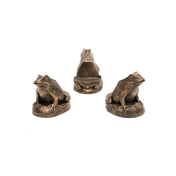Jardinopia Plant Pot Feet Bronze Frog - Set Of 3 5 Jardinopia Plant Pot Feet Bronze Frog - Set Of 3 - Image 3