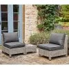 Kettler Palma Low Lounge Companion Set - White Wash 2 Kettler Palma Low Lounge Companion Set - White Wash -Garden Essentials Shop 1178091