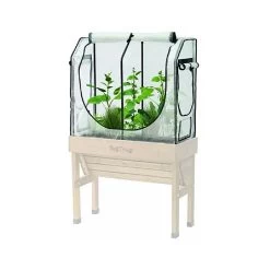 VegTrug Small WallHugger Greenhouse Frame & Multi Cover Set -Garden Essentials Shop 1187443 2