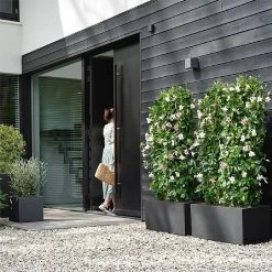 Elho Vivo Next Square Planter 30cm Living Black 7 Elho Vivo Next Square Planter 30cm Living Black -Garden Essentials Shop 1230755 2