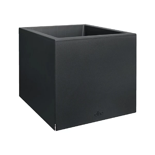 Elho Vivo Next Square Planter 30cm Living Black 5 Elho Vivo Next Square Planter 30cm Living Black - Image 3