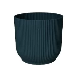 Elho Vibes Fold Round Planter 22cm Deep Blue 10 Elho Vibes Fold Round Planter 22cm Deep Blue -Garden Essentials Shop 1230825 4