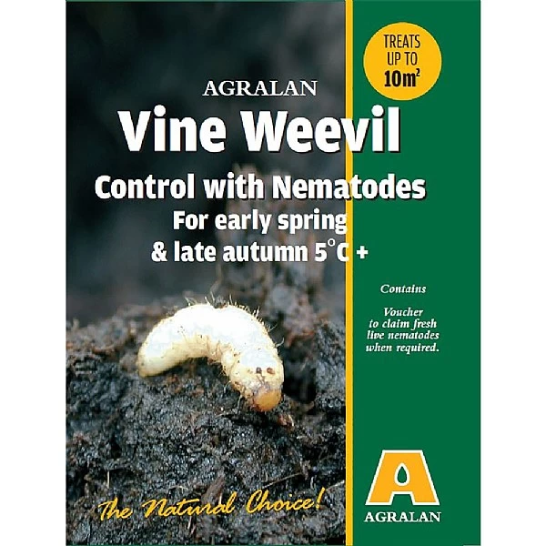 Agralan Vine Weevil Control With Nematodes + Voucher 2 Agralan Vine Weevil Control With Nematodes + Voucher