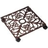 Fallen Fruits Classic Square Cast Iron Plant Trolley 2 Fallen Fruits Classic Square Cast Iron Plant Trolley -Garden Essentials Shop 342084