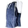 Premium Leather Mens Gardening Gloves Blue - Large 2 Premium Leather Mens Gardening Gloves Blue - Large -Garden Essentials Shop 42929