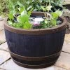 Blenheim Half Barrel Planter 40cm Copper 1 Blenheim Half Barrel Planter 40cm Copper -Garden Essentials Shop 934026