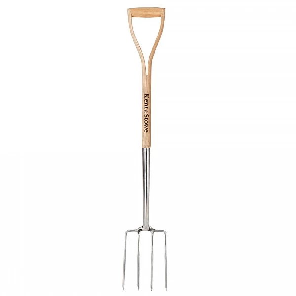 Kent & Stowe Garden Life Stainless Steel Digging Fork 3 Kent & Stowe Garden Life Stainless Steel Digging Fork