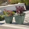 Piazza Square Planter 40cm (Various Colours) 1 Piazza Square Planter 40cm (Various Colours) -Garden Essentials Shop PIAZSQRGRAN